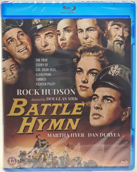 Blu-ray - Battle Hymn - Rock Hudson (Danish Import) English Language New Sealed