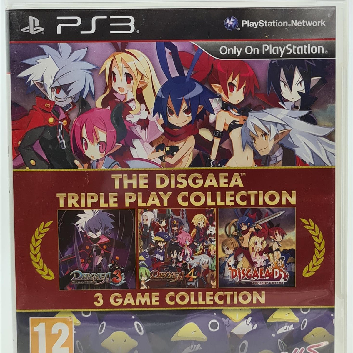 Disgaea Triple Play authentic Collection For Playstation 3