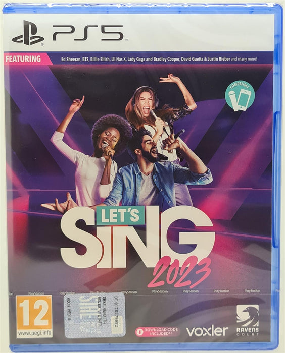 PS5 - Let's Sing 2023 PlayStation 5 Brand New Sealed