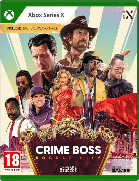 Xbox Series X - Crime Boss Rockay City Brand New Sealed