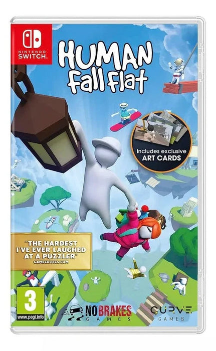 Nintendo Switch - Human: Fall Flat (Art Card Edition) Brand New Sealed