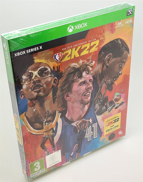Xbox Series X - NBA 2K22 75th Anniversary Edition Brand New Sealed