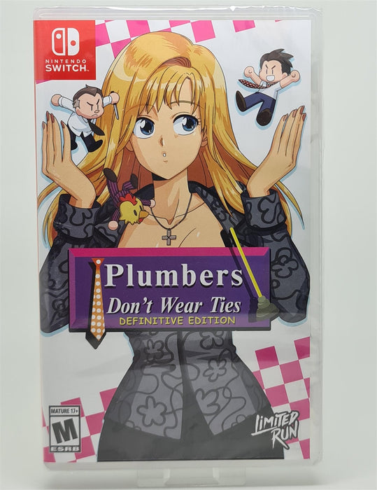 Nintendo Switch - Plumbers Don't Wear Ties Definitive Edition Limited Run #204 New & Sealed