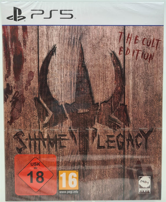 PS5 - Shame Legacy The Cult Edition PlayStation 5 EU Import Brand New Sealed