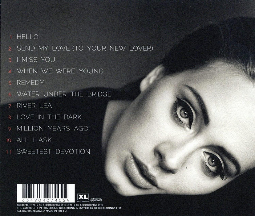 CD - Adele: 25 Brand New Sealed