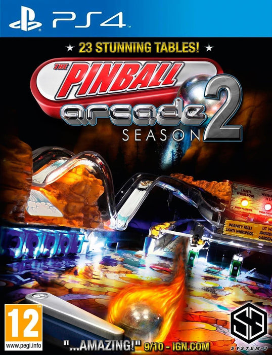 PS4 - Pinball Arcade: Season 2 - PlayStation 4 Brand New Sealed