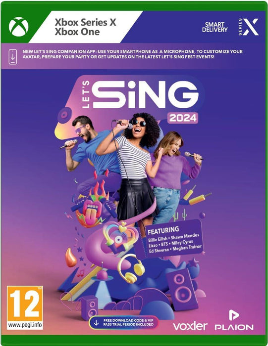 Let's Sing 2024 Xbox Series X / Xbox One Brand New Sealed