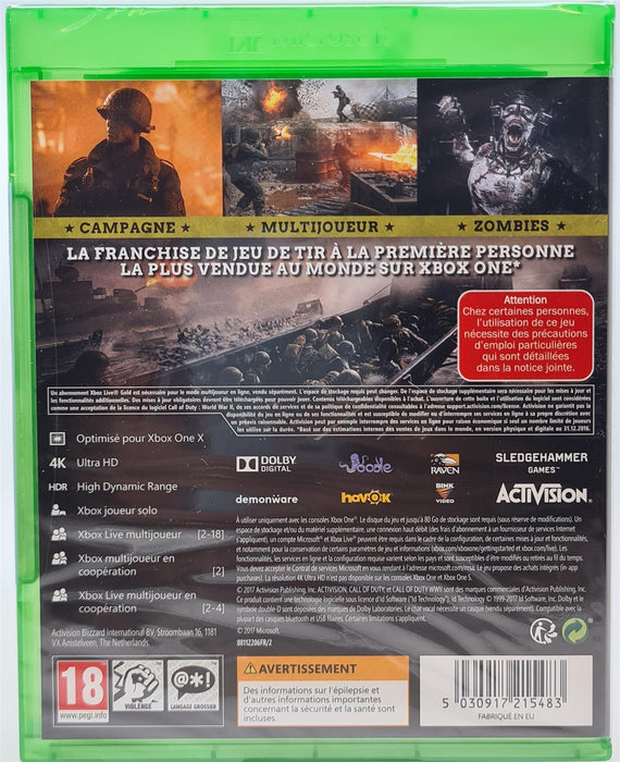 Xbox One - Call of Duty: WW2 COD WWII Brand New Sealed