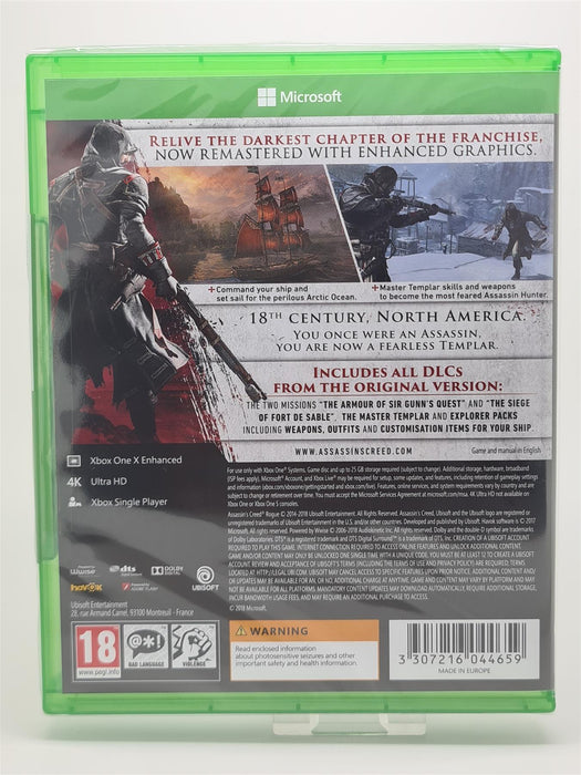 Xbox One - Assassin's Creed: Rogue Remastered Brand New Sealed