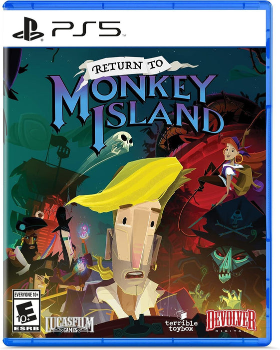 PS5 - Return to Monkey Island (Import) PlayStation 5 Brand New Sealed