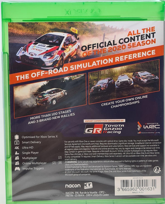 WRC 9 - Xbox Series X / Xbox One Brand New Sealed