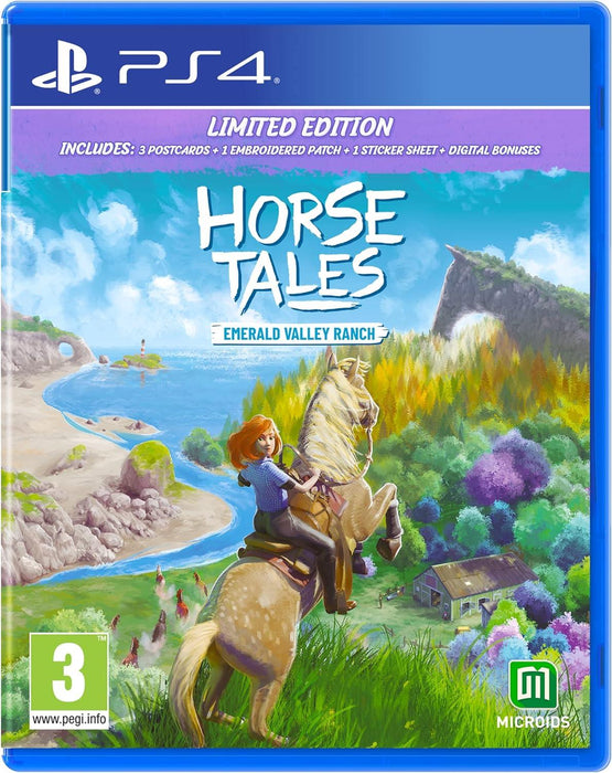 PS4 - Horse Tales Emerald Valley Ranch Limited Edition PlayStation 4 Brand New Sealed