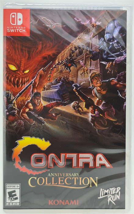 Nintendo Switch - Contra Anniversary Collection Limited Run #140