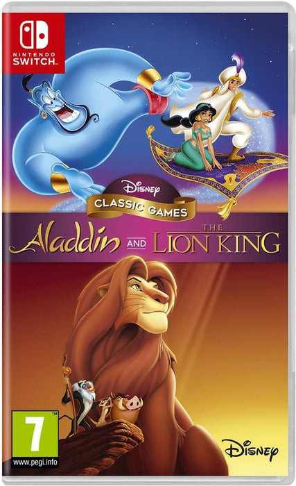 Nintendo Switch - Disney Classic Games Aladdin and The Lion King Brand New Sealed