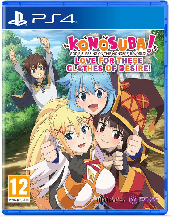 PS4 - KONOSUBA - God's Blessing on this Wonderful World PlayStation 4 New Sealed