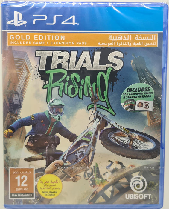 PS4 - Trials Rising Gold Edition (UK/Arabic) PlayStation 4 Brand New Sealed