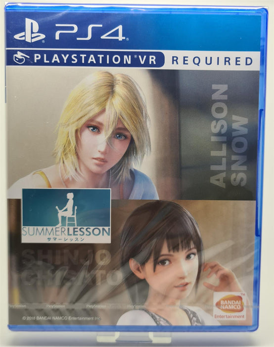 PS4 - Summer Lesson Allison & Chisato (Import) PlayStation 4 PSVR Required Brand New Sealed