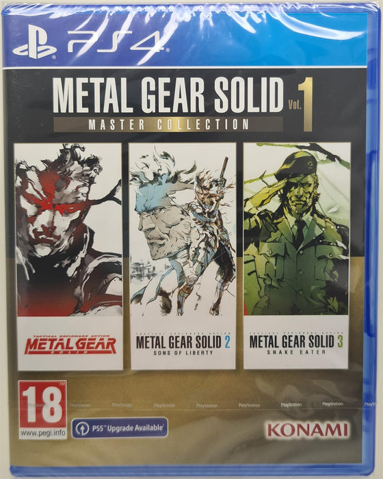 PS4 - Metal Gear Solid Vol.1 Master Collection PlayStation 4 Brand New Sealed