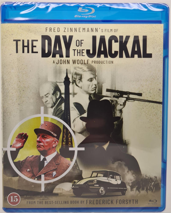 Blu-ray - The Day of the Jackal (Danish Import) English Language New Sealed