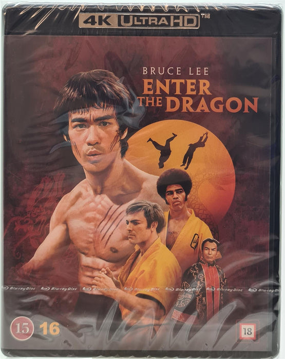 Enter The Dragon 4K Ultra HD Blu-ray Danish Import English Language New Sealed