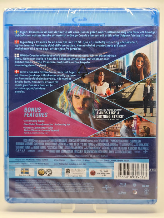 Blu-ray - Promising Young Woman (Danish Import) English Language New & Sealed