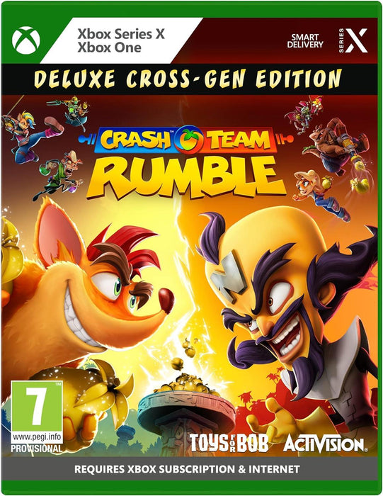 Crash Team Rumble Deluxe Edition Xbox Series X / Xbox One Brand New Sealed