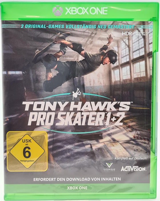 Xbox One - Tony Hawk's Pro Skater 1 + 2 Brand New Sealed