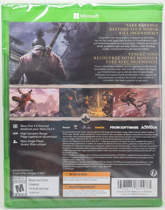 Xbox One - Sekiro: Shadows Die Twice GOTY Game Of The Year Edition New & Sealed