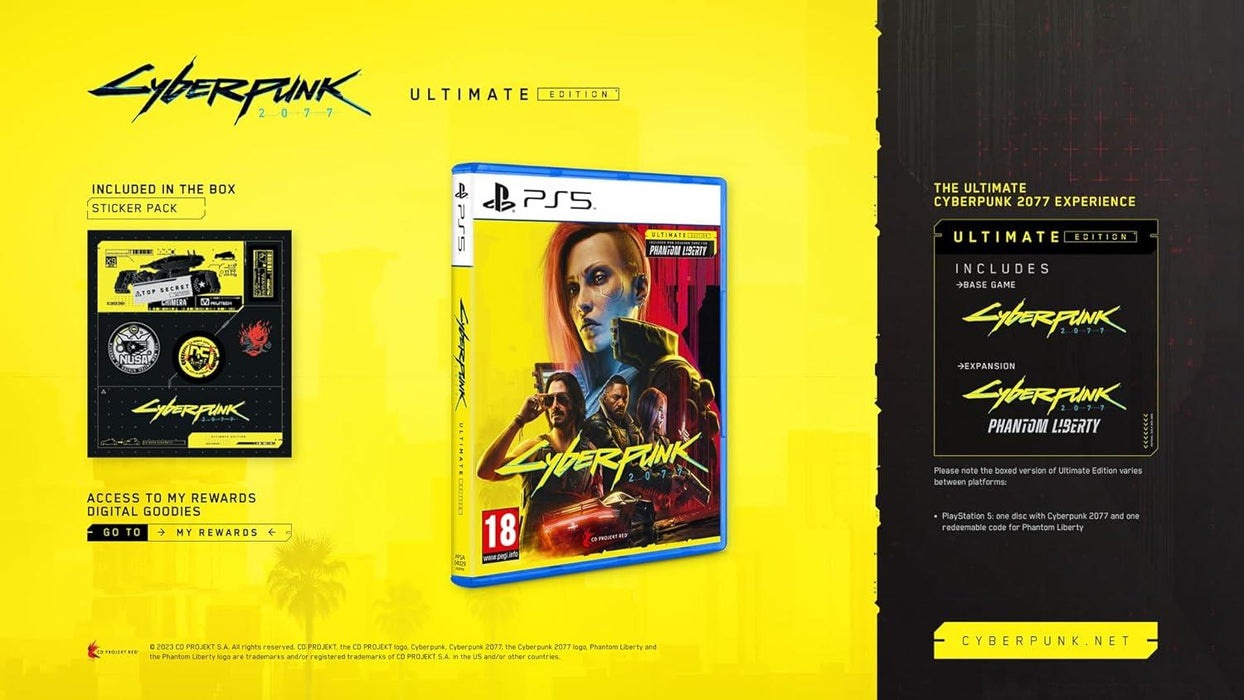 PS5 - Cyberpunk 2077: Ultimate Edition PlayStation 5 Brand New Sealed