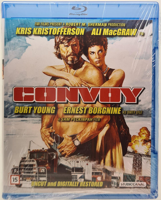 Blu-ray - Convoy - Kris Kristofferson (Danish Import) English Language Brand New Sealed