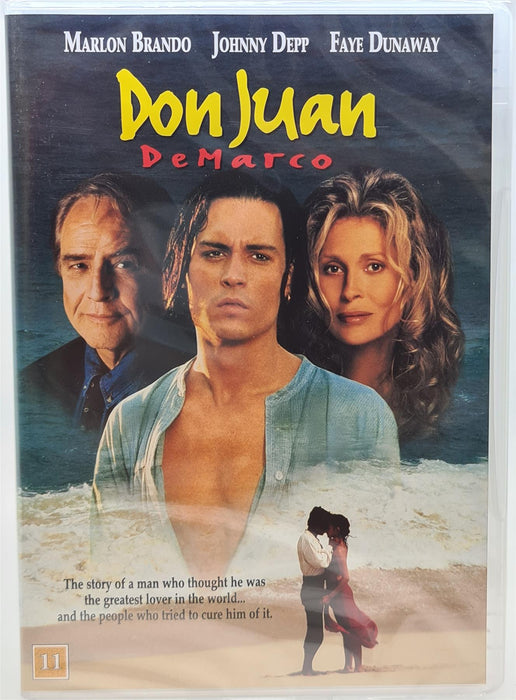 DVD - Don Juan DeMarco (Danish Import) English Language Brand New Sealed