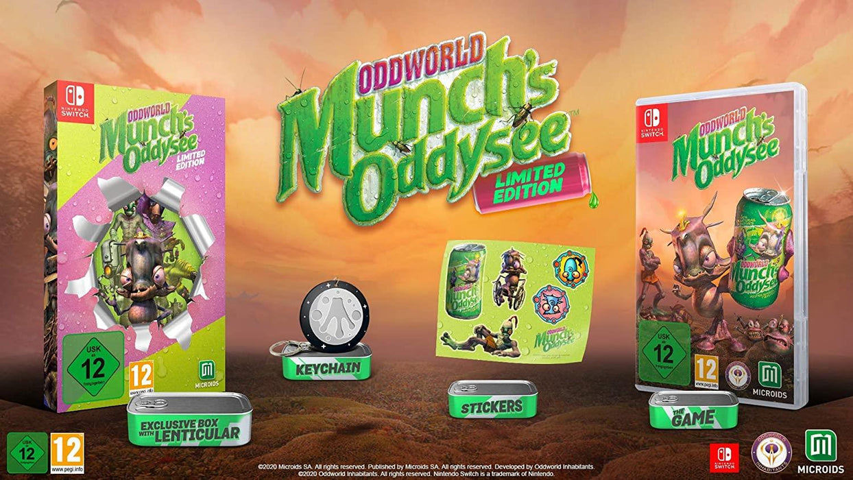 Oddworld Munch's Oddysee - Limited Edition - Nintendo Switch