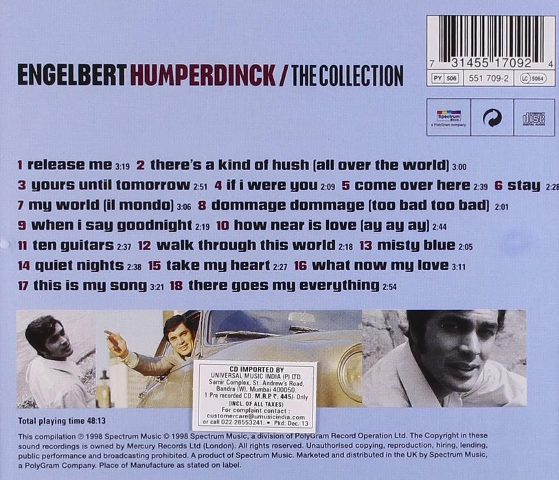CD - Engelbert Humperdinck The Collection