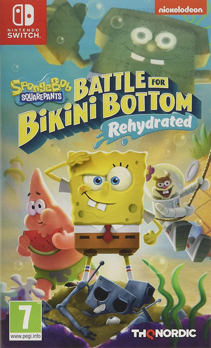 Nintendo Switch - SpongeBob Squarepants Battle For Bikini Bottom Rehydrated