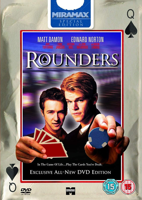DVD - Rounders - Special Edition Brand New Sealed