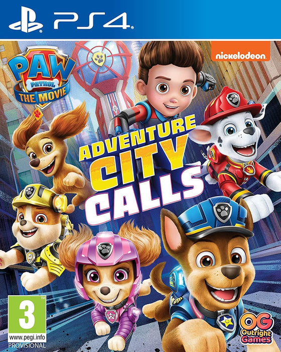 PS4 - Paw Patrol The Movie Adventure City Calls PlayStation 4