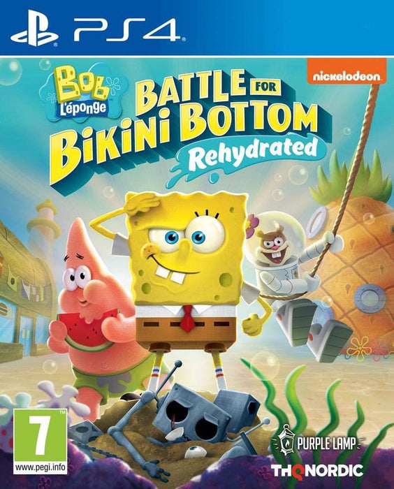 Video Game PS4 - SpongeBob Squarepants Battle For Bikini Bottom Rehydrated PS4 PlayStation 4 New & Sealed
