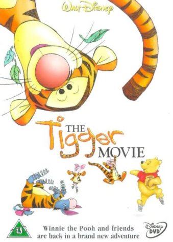 The Tigger Movie Disney DVD
