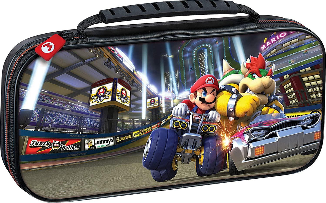 Mario Kart: Mario & Bowser Carry Case Official Nintendo Switch Travel Case