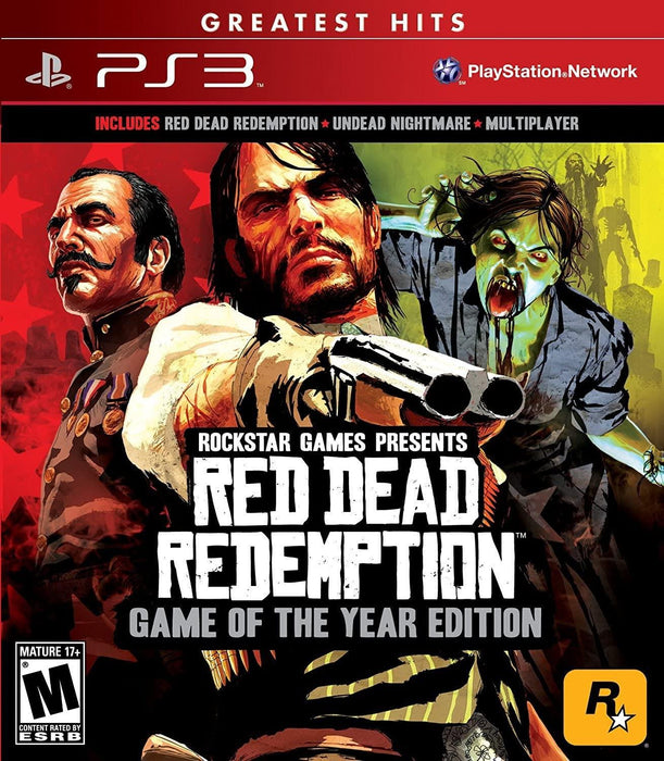 PS3 - Red Dead Redemption Game of the Year GOTY Edition PlayStation 3