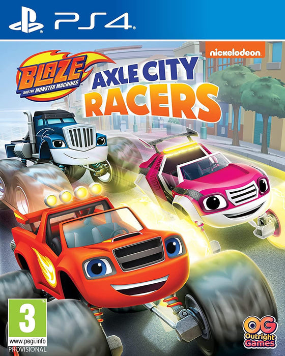 PS4 -  Blaze and The Monster Machines: Axle City Racers PlayStation 4