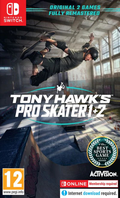 Nintendo Switch - Tony Hawk's Pro Skater 1 + 2