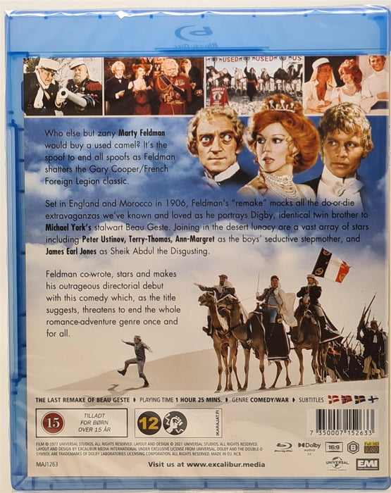 Blu-ray - The Last Remake Of Beau Geste (EU Import) English Language New Sealed