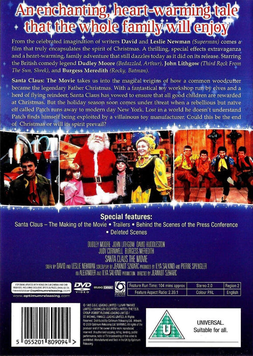 DVD - Santa Claus - The Movie Brand New Sealed