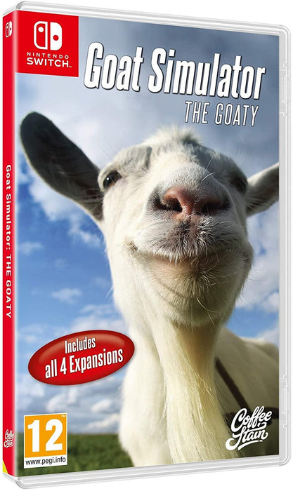 Nintendo Switch - Goat Simulator The Goaty Edition Includes All 4 Expansions