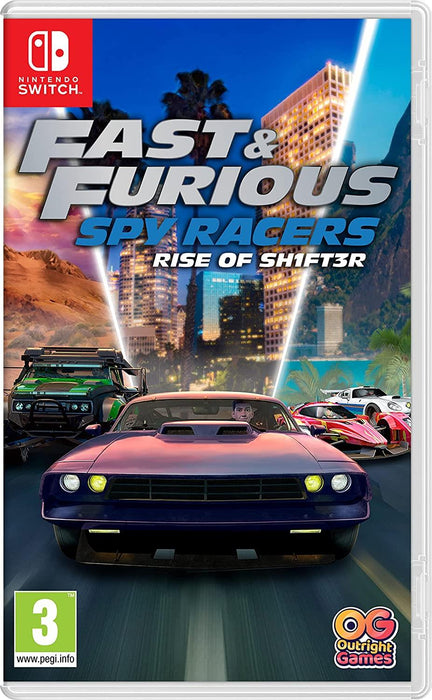 Nintendo Switch - Fast and Furious Spy Racers Rise of SH1FT3R