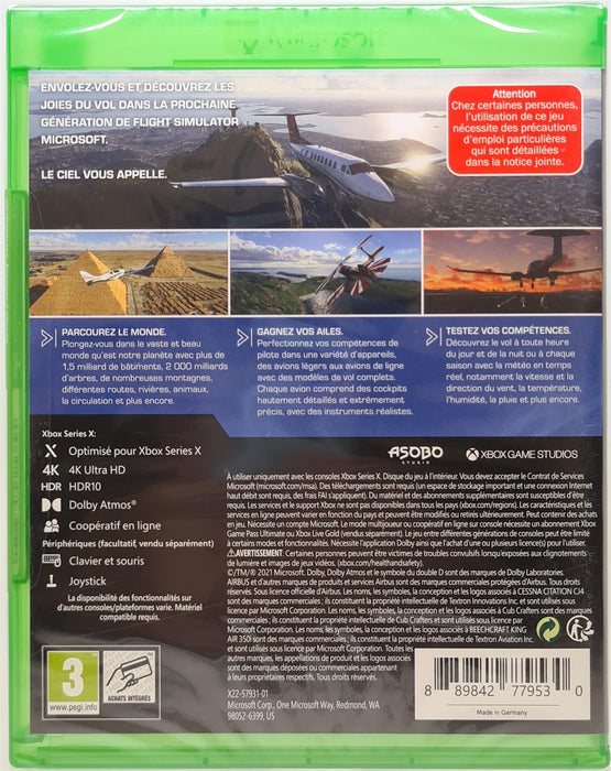 Xbox Series X - Microsoft Flight Simulator (FR/NL)