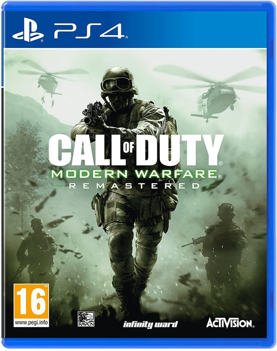 PS4 - COD Modern Warfare Remastered Call Of Duty PlayStation 4