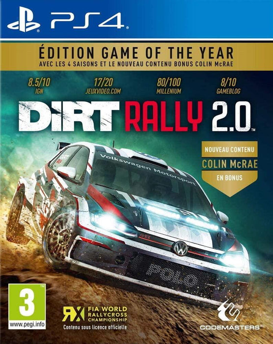 DiRT Rally 2.0 GOTY Game of the Year Edition PlayStation 4 PS4