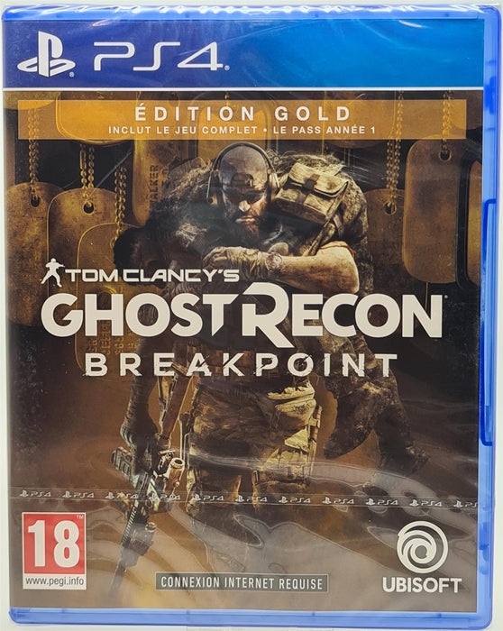 PS4 -  Ghost Recon: Breakpoint Gold Edition PlayStation 4 Import Brand New Sealed